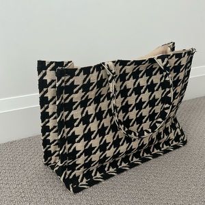 H&M Herringbone Tote